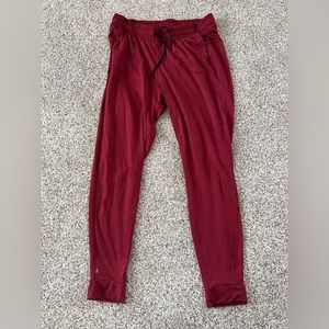 NoBull women’s joggers- size medium-red